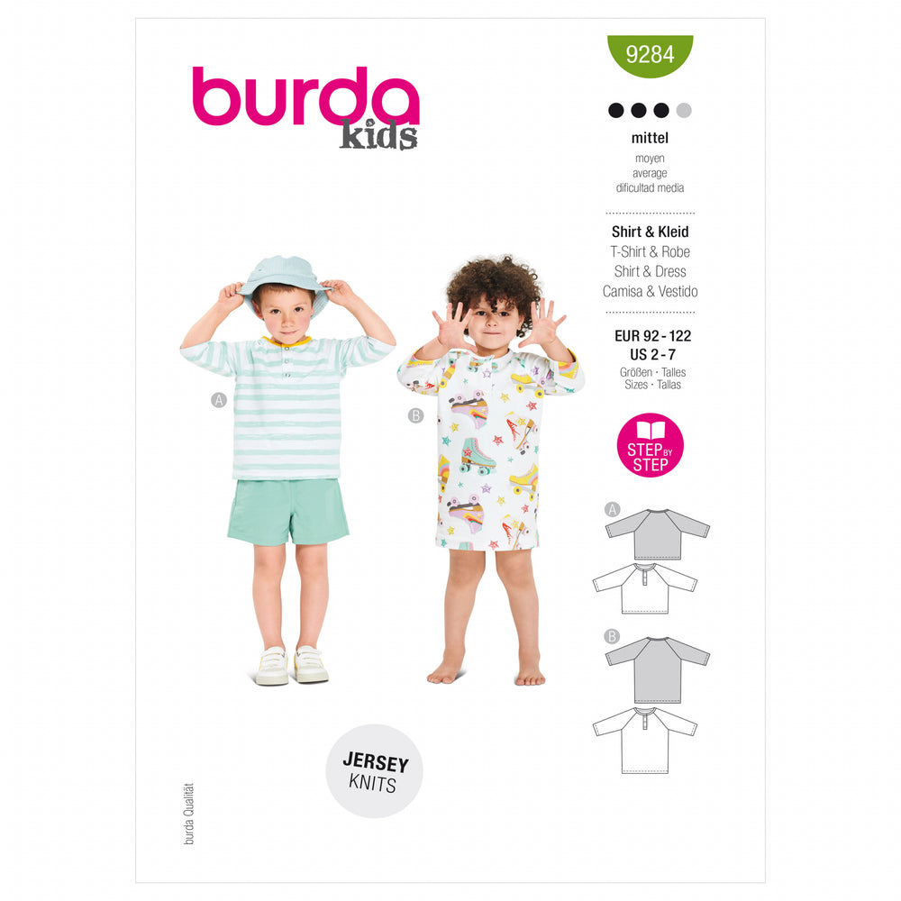 Burda Child Top and Dress 9284