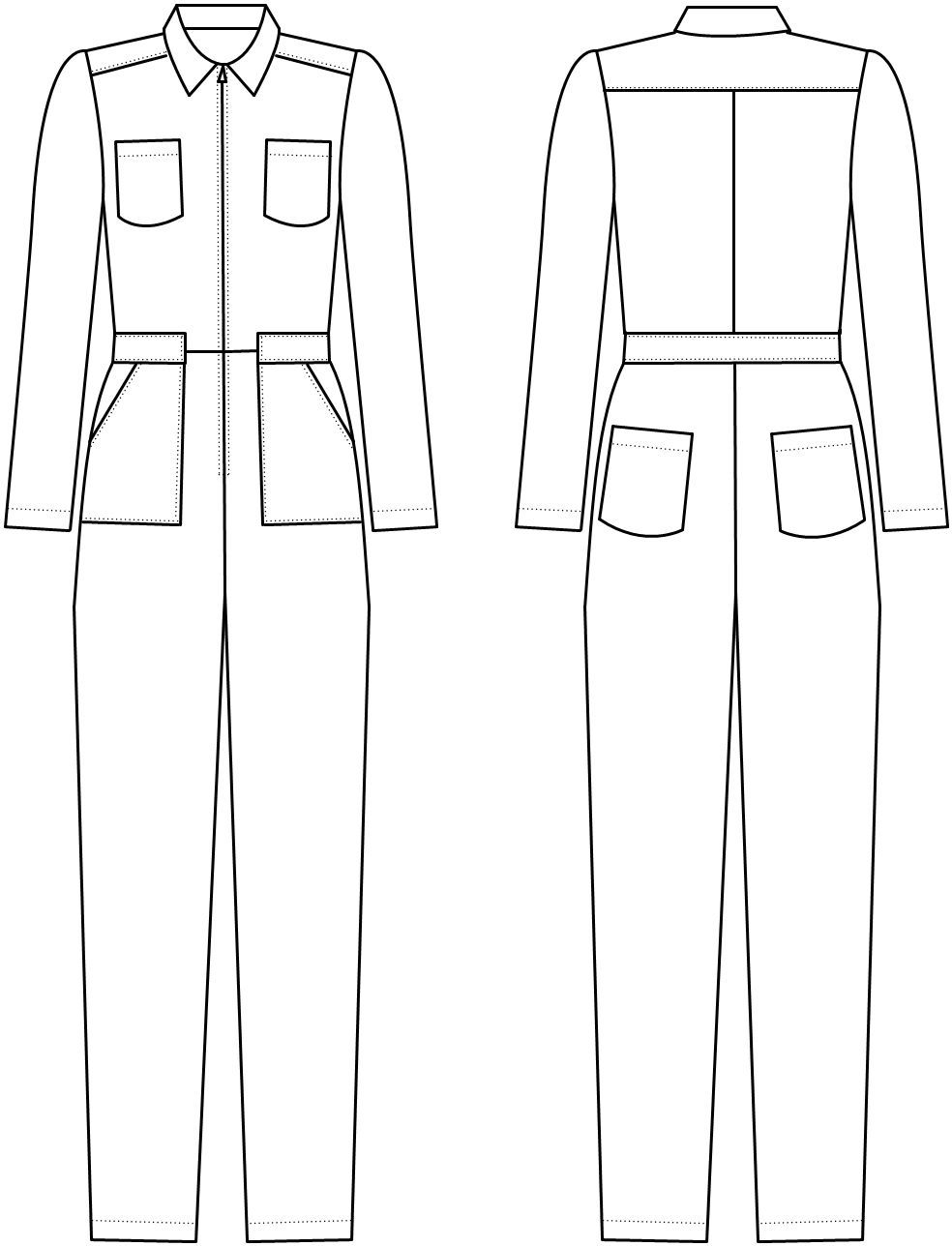 Alice & Co Patterns Intrepid Boiler Suit