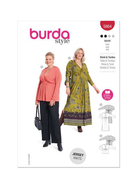 Burda Dress & Tunic 5864