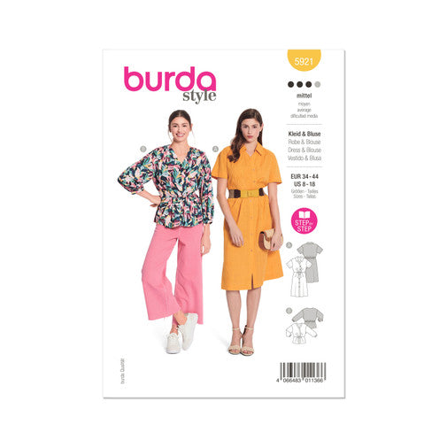 Burda Dress and Top 5921