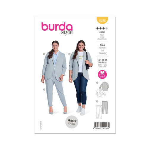 Burda Jacket and Trousers 5935