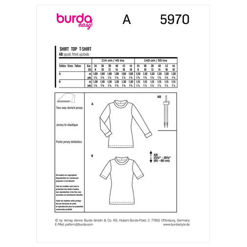 Burda Top 5970