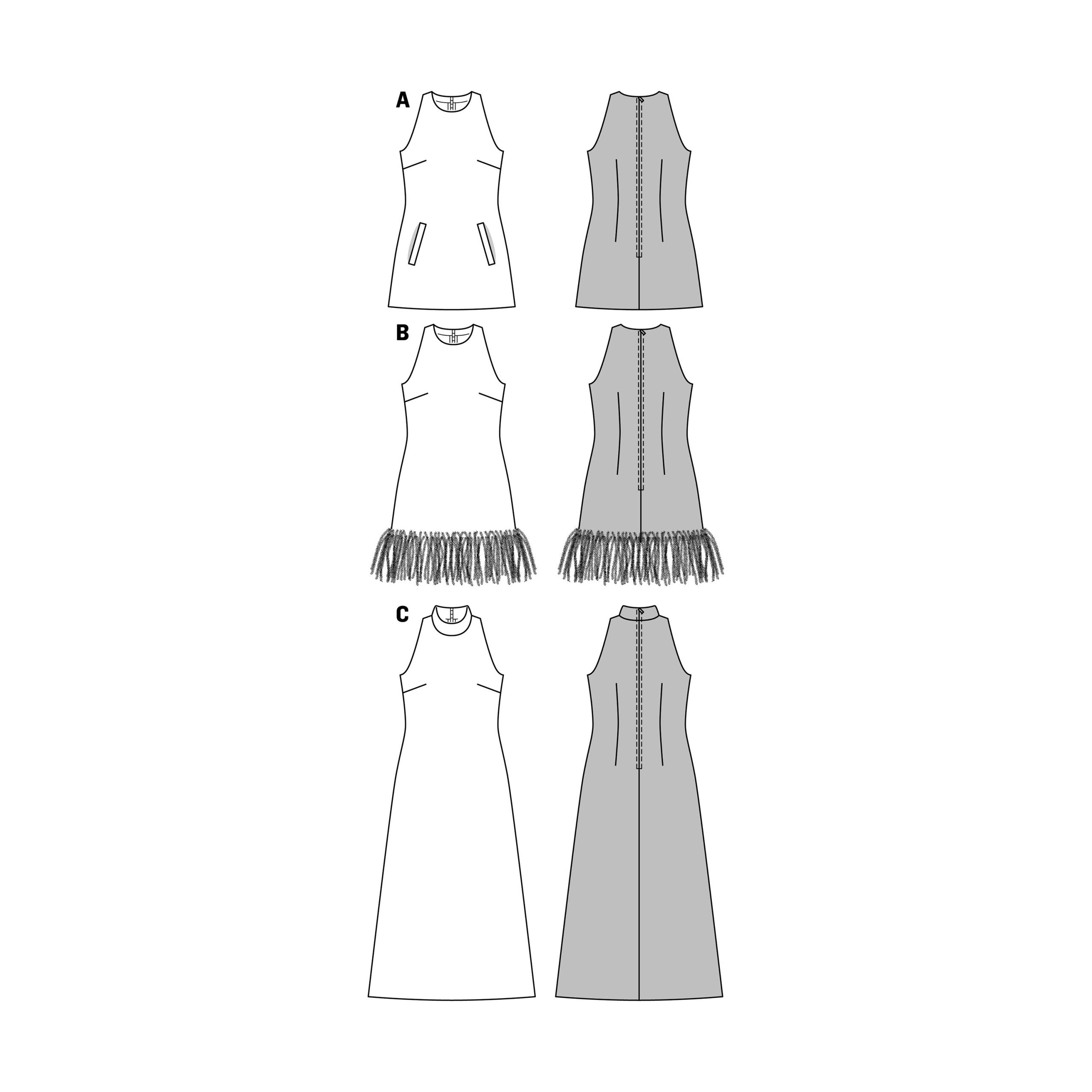 Burda Dresses 7056