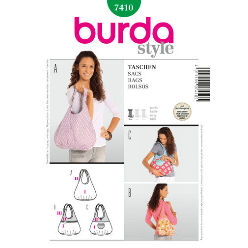 Burda Bags 7410