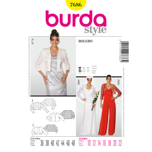 Burda Bolero 7686