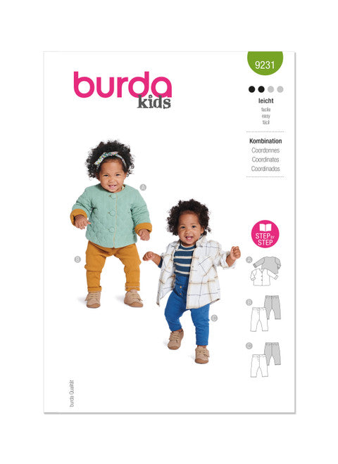 Burda Baby Jacket & Trousers 9231