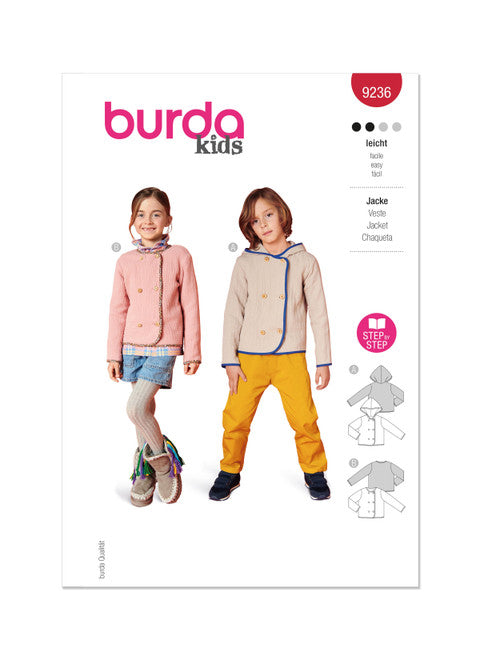 Burda Child Jackets 9236
