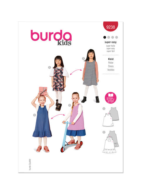 Burda Childs Dress 9238