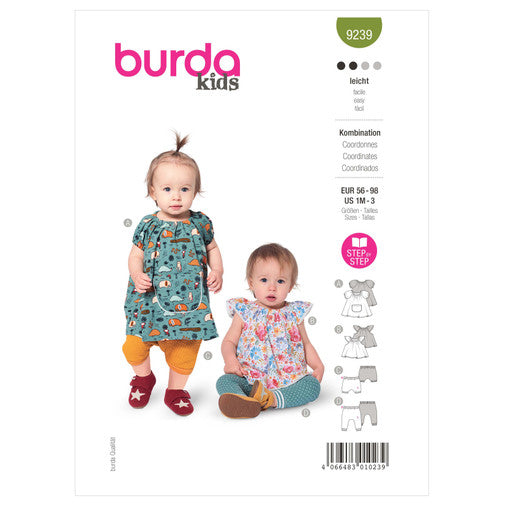 Burda Babies Co-ords 9239