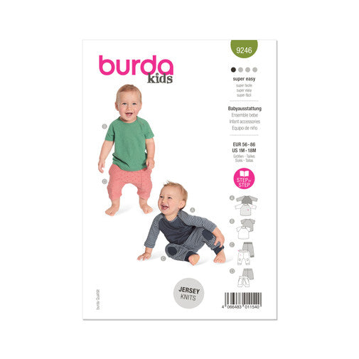 Burda Baby's Top and Leggings 9246