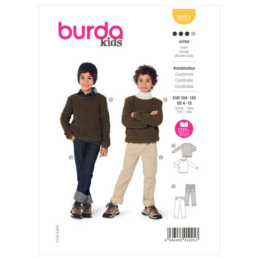 Burda Children's Co-ords 9251