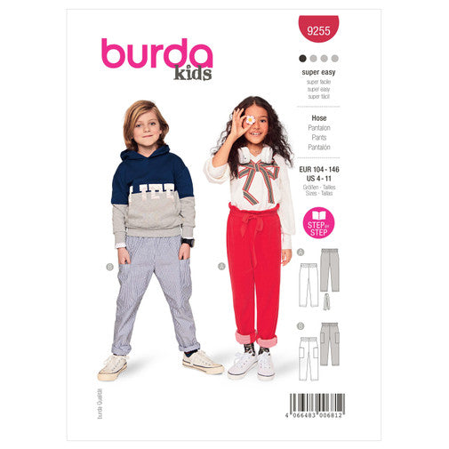 Burda Children's Trousers 9255