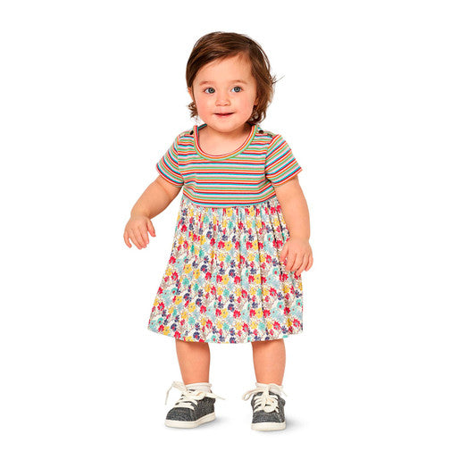 Burda Baby Dress and Bodysuit 9347