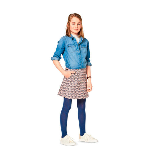 Burda Child/Teen Skirt and Pinafore 9356