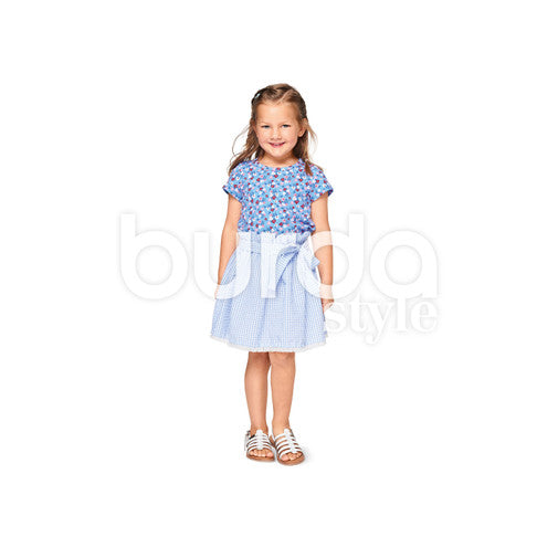 Burda Child Top and Skirt 9364