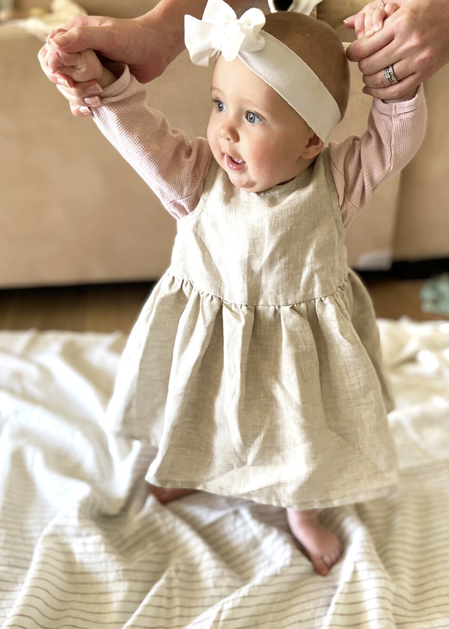 Common Stitch Baby Fawn Dress