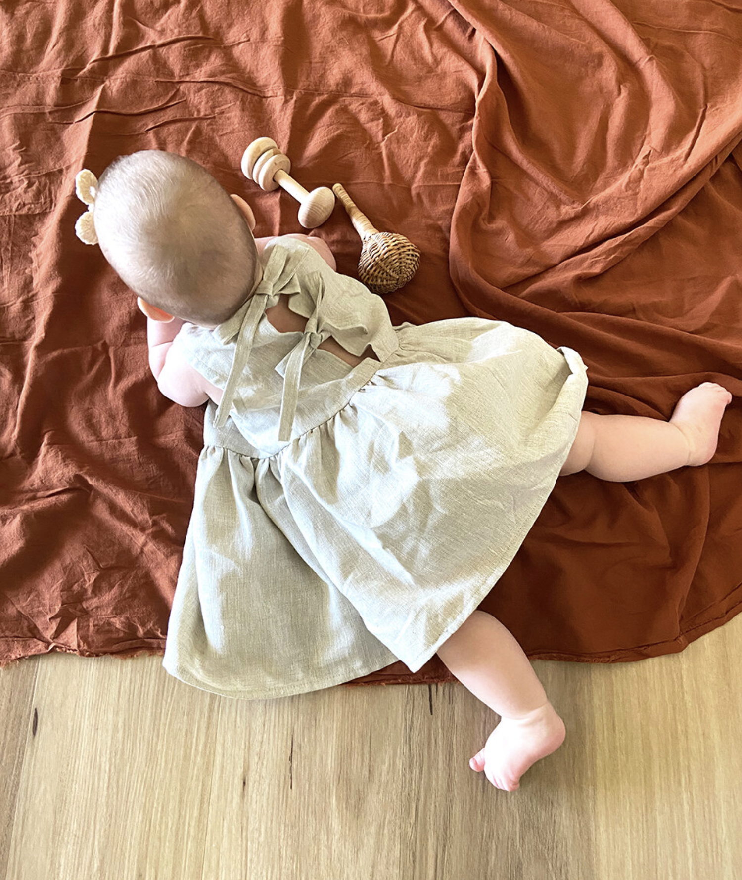 Common Stitch Baby Fawn Dress