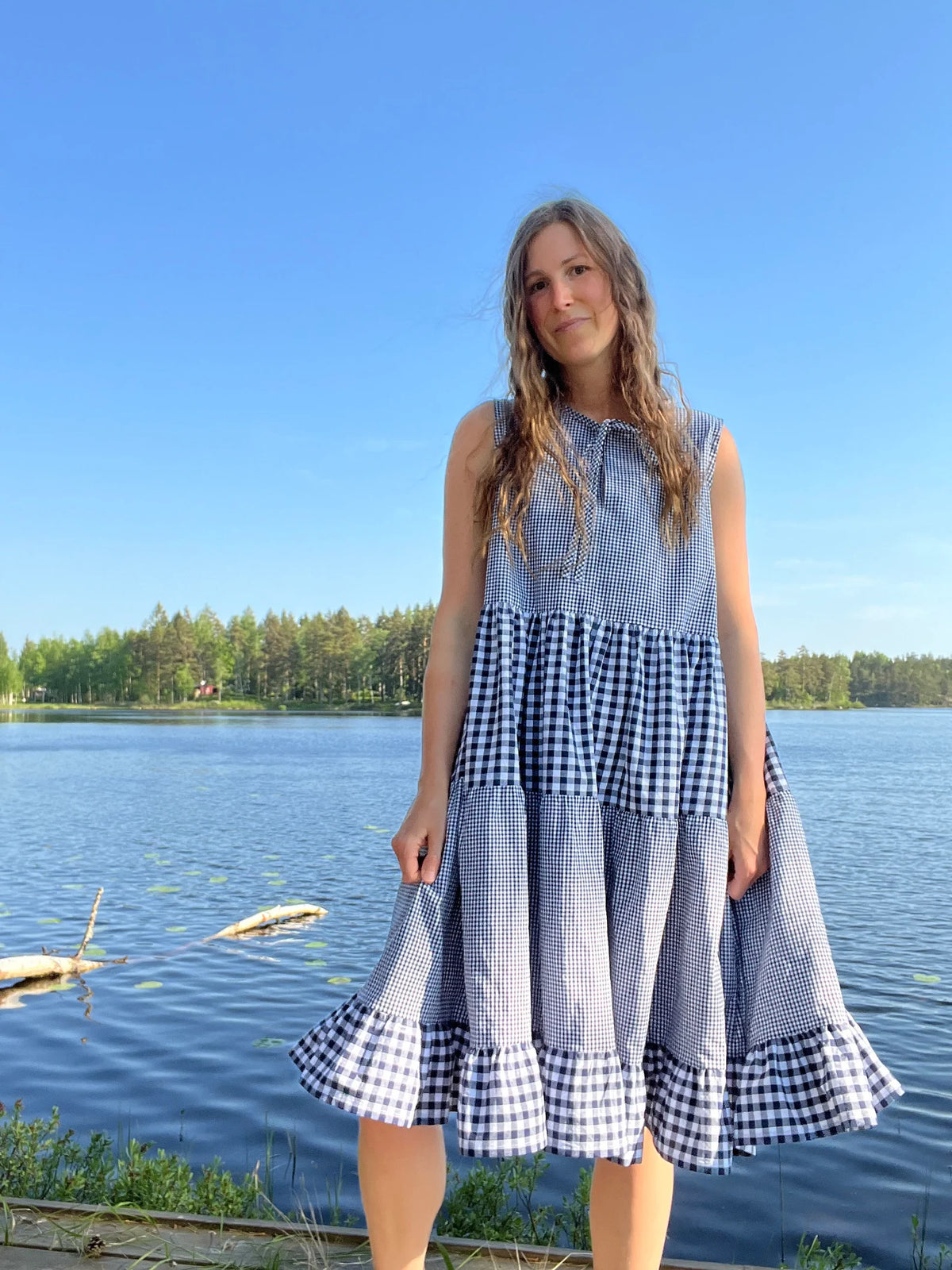 Me & Kiddo Patterns Babydoll Dress