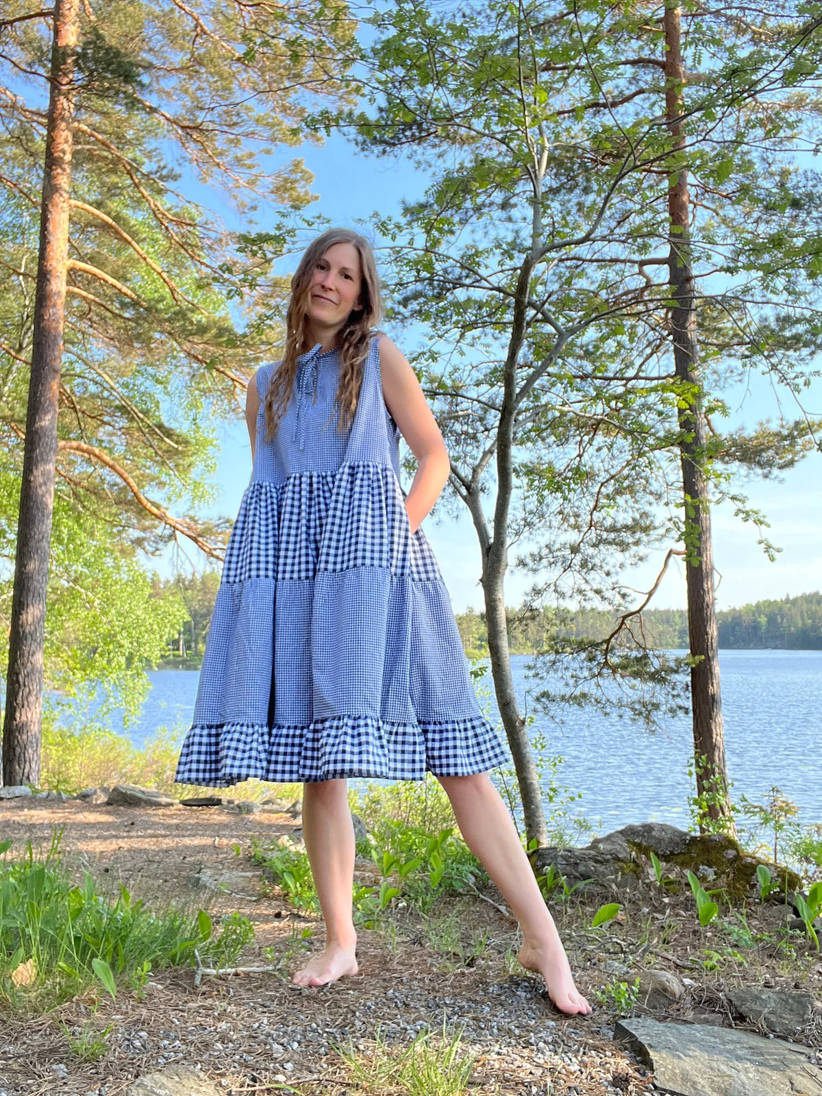 Me & Kiddo Patterns Babydoll Dress