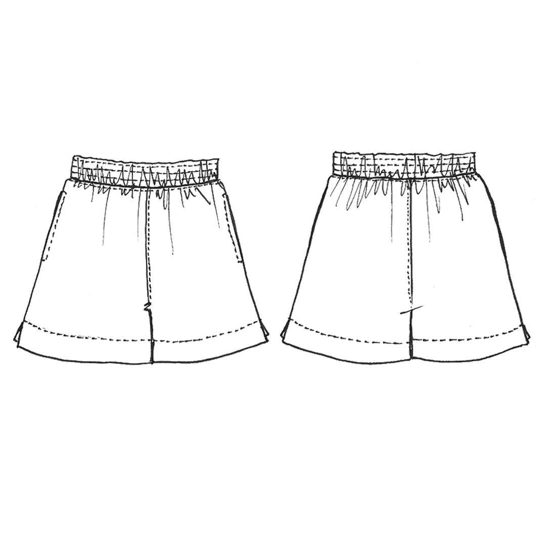 Tessuti Fabrics Bailee Shorts