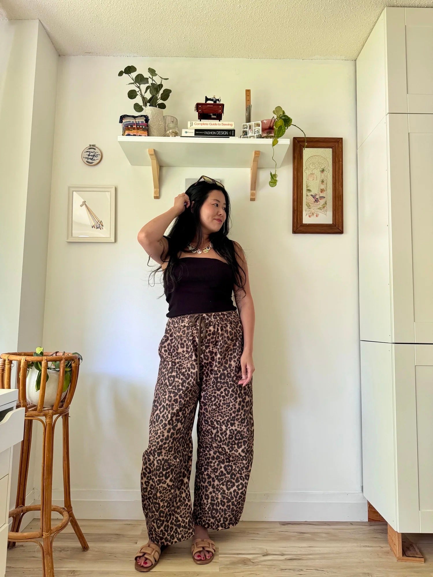 Sew Bake Make Baker Barrel Leg Pants