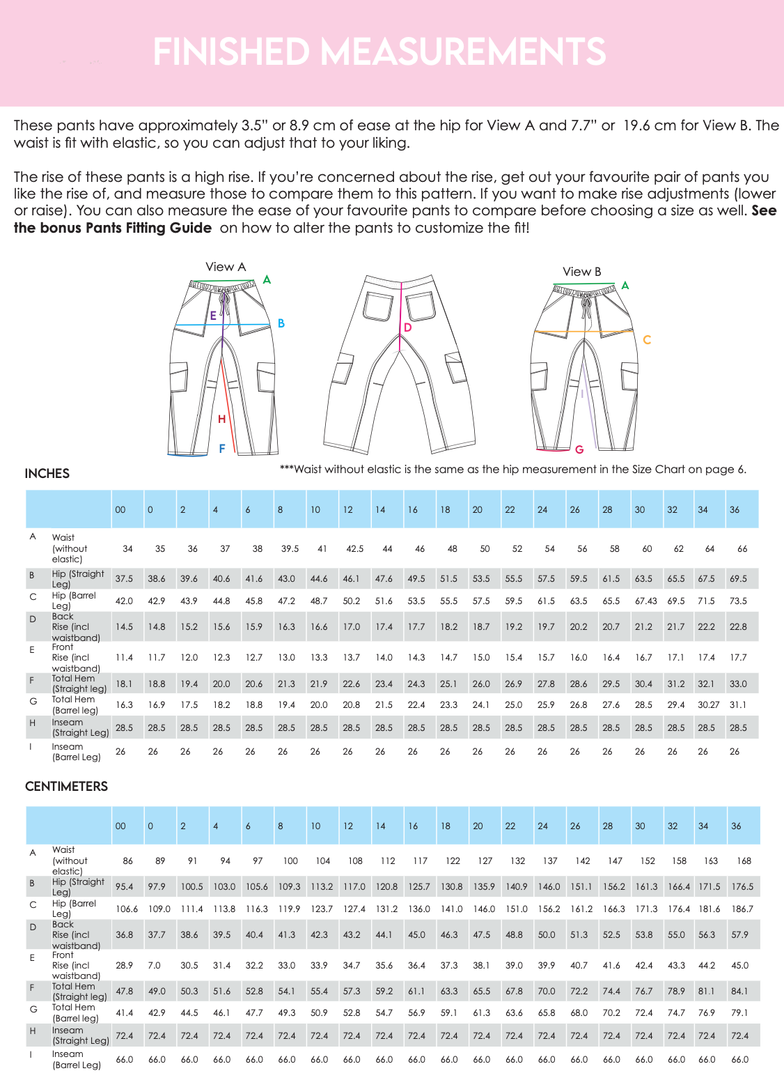 Sew Bake Make Baker Barrel Leg Pants
