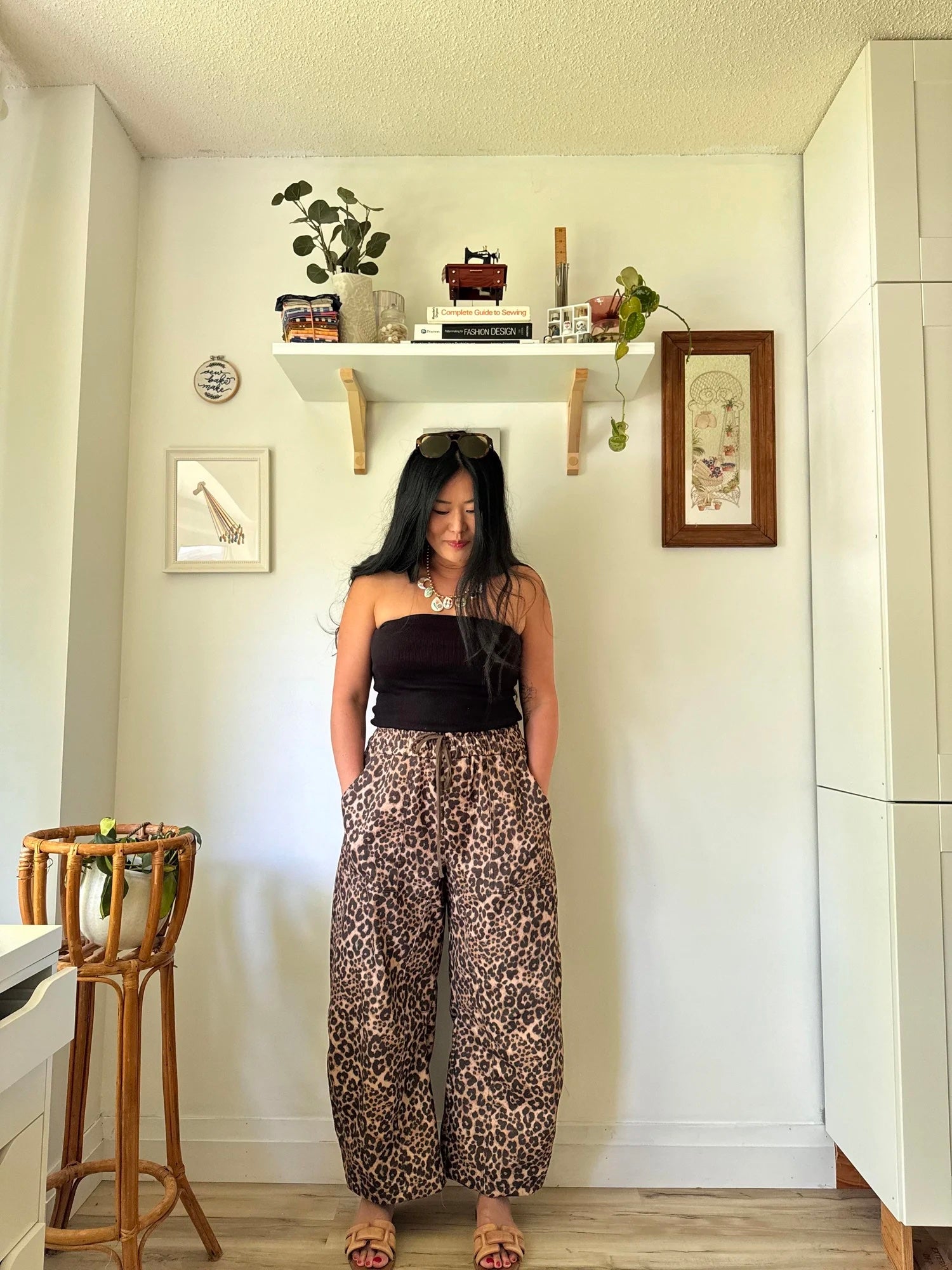 Sew Bake Make Baker Barrel Leg Pants