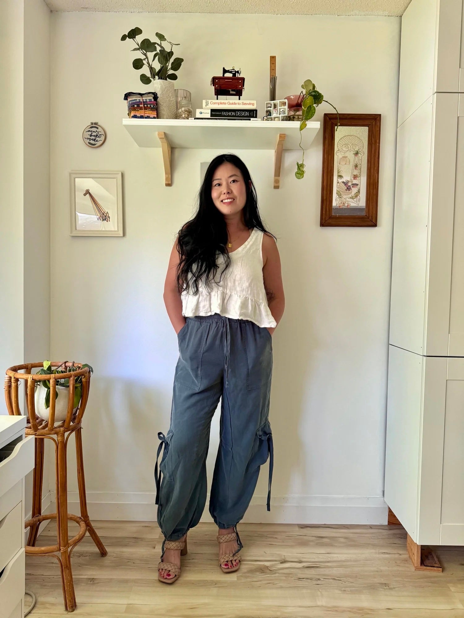Sew Bake Make Baker Barrel Leg Pants