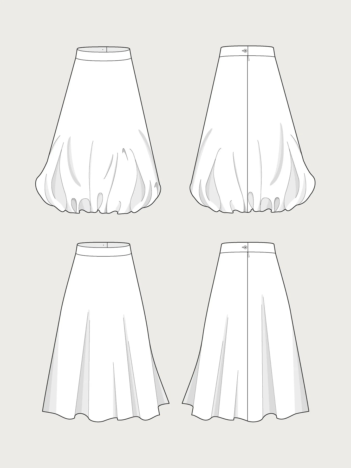 The Assembly Line Balloon Skirt