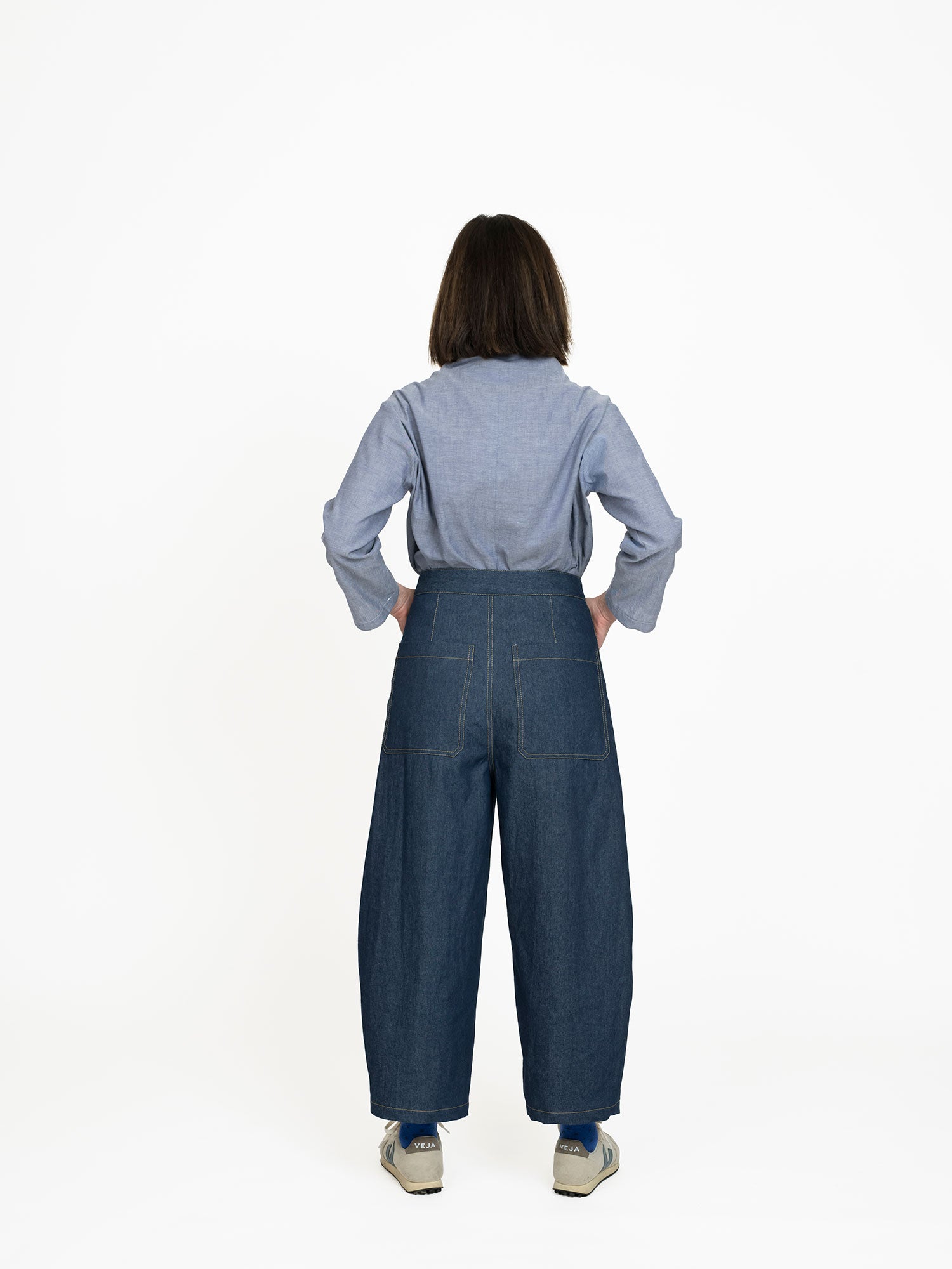 The Assembly Line Barrel-leg Trousers