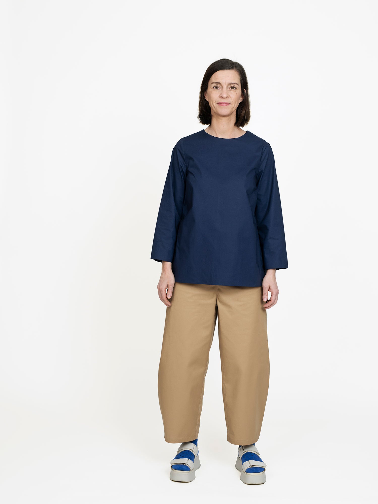 The Assembly Line Barrel-leg Trousers