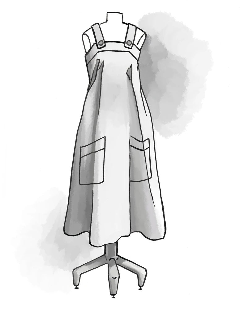 Folkwear Basics Pinafore Dress