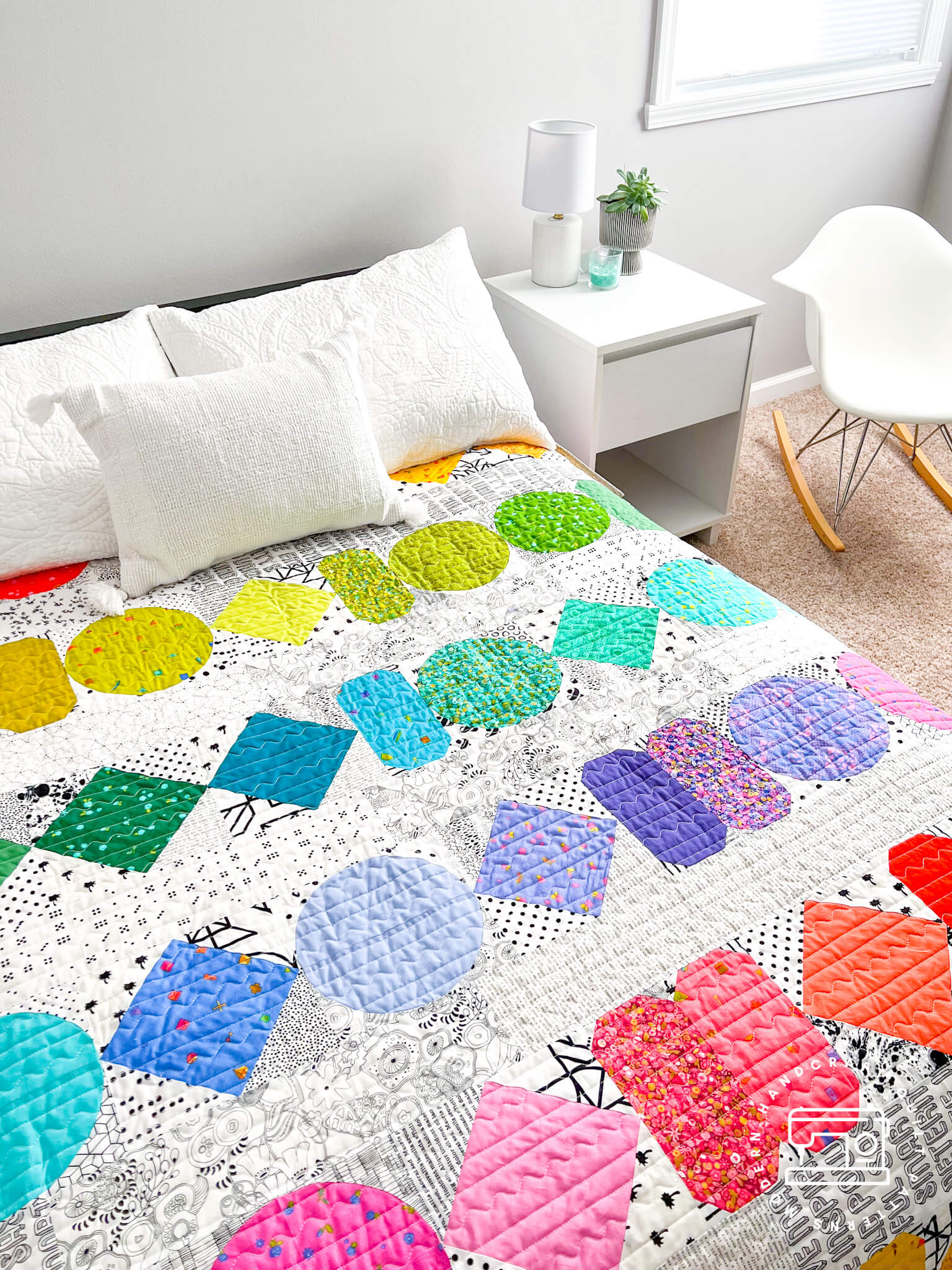 Modern Handcraft Beads Quilt