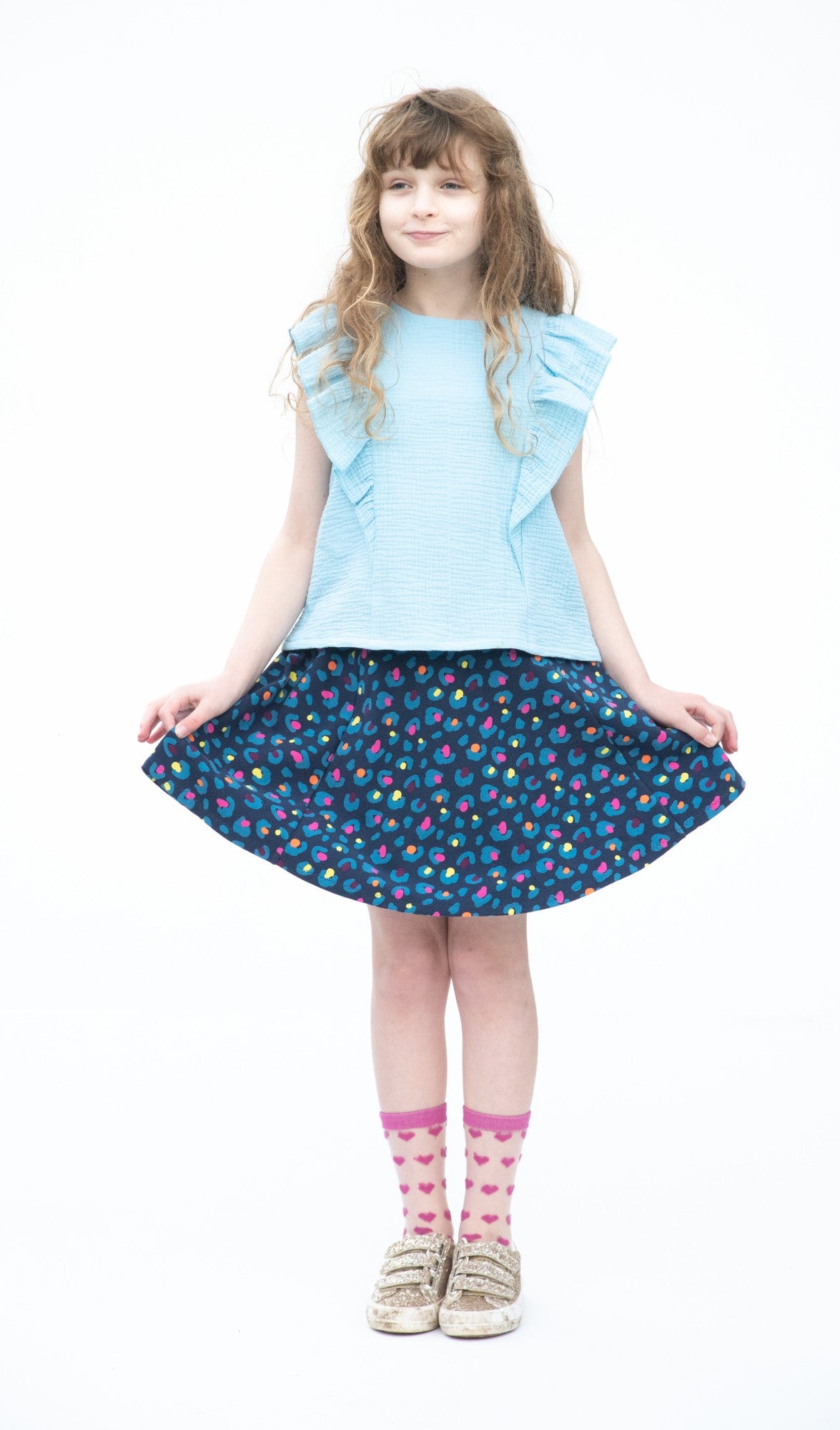 Bobbins and Buttons Child/Teen Becky Skirt