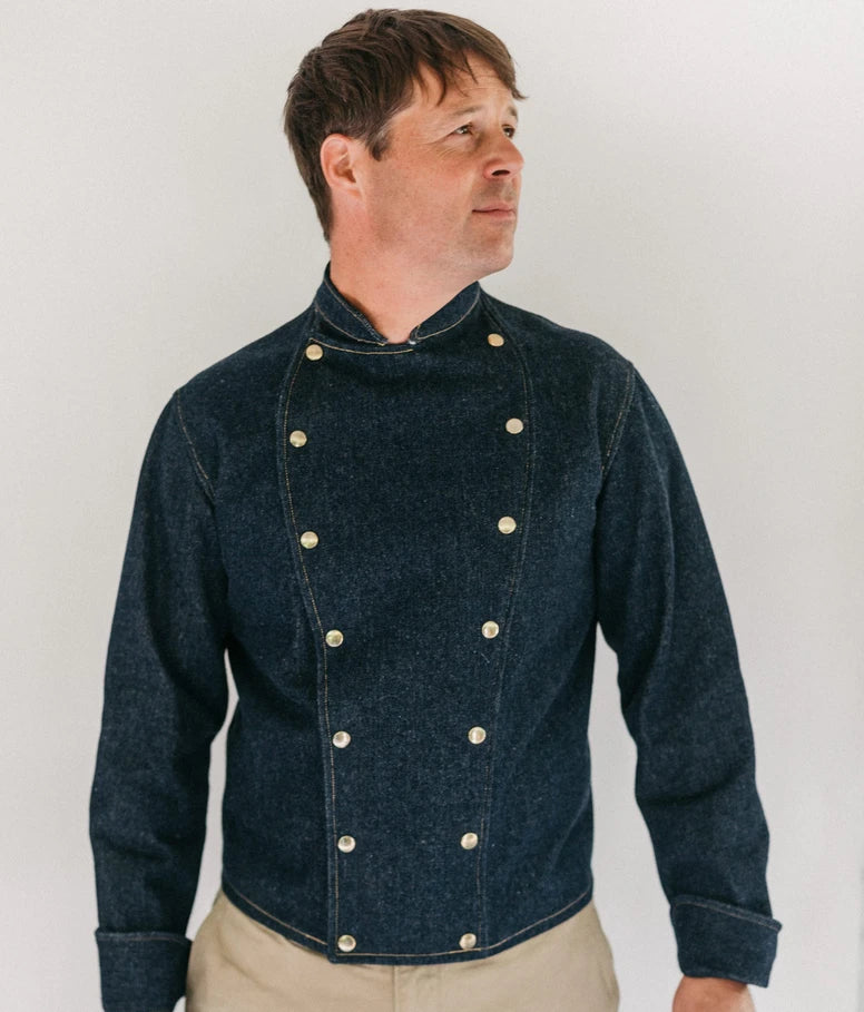 Folkwear 133 Unisex Belgian Military Chef's Jacket