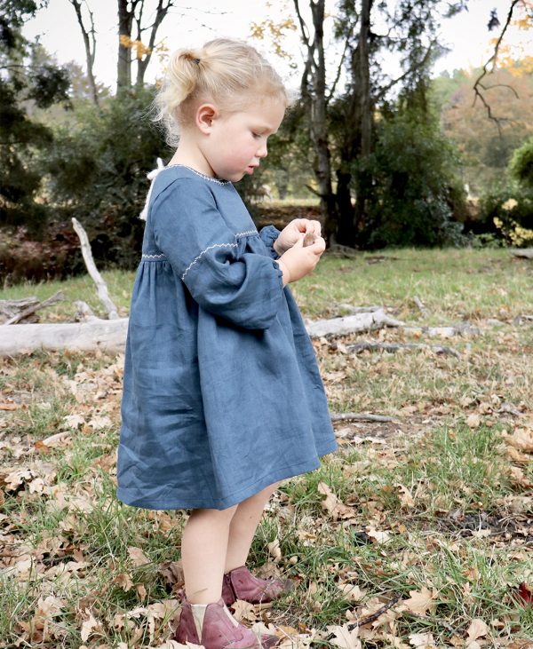 Below the Kōwhai Baby/Child Bellbird Dress