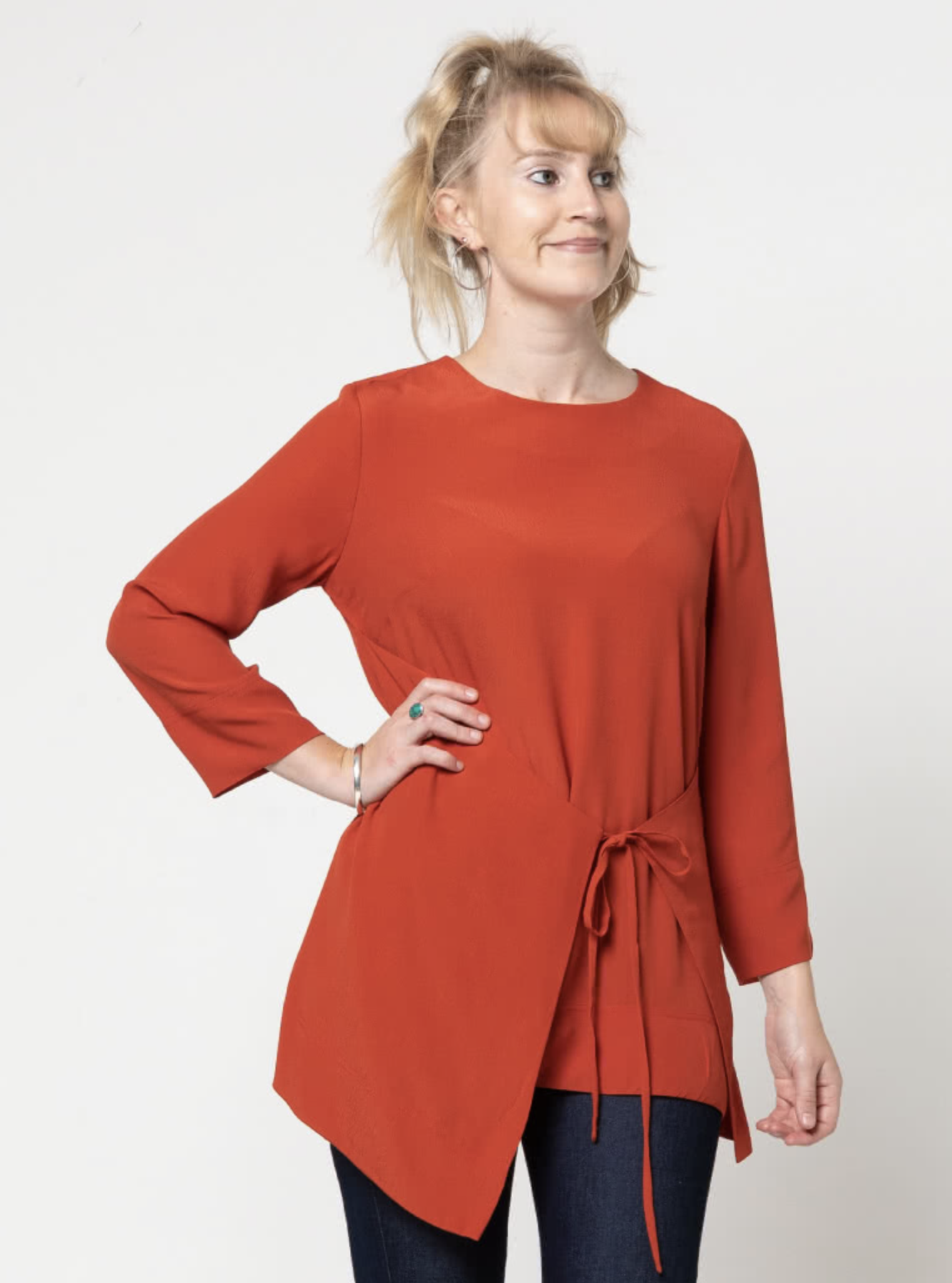 Style Arc Bessie Woven Tunic