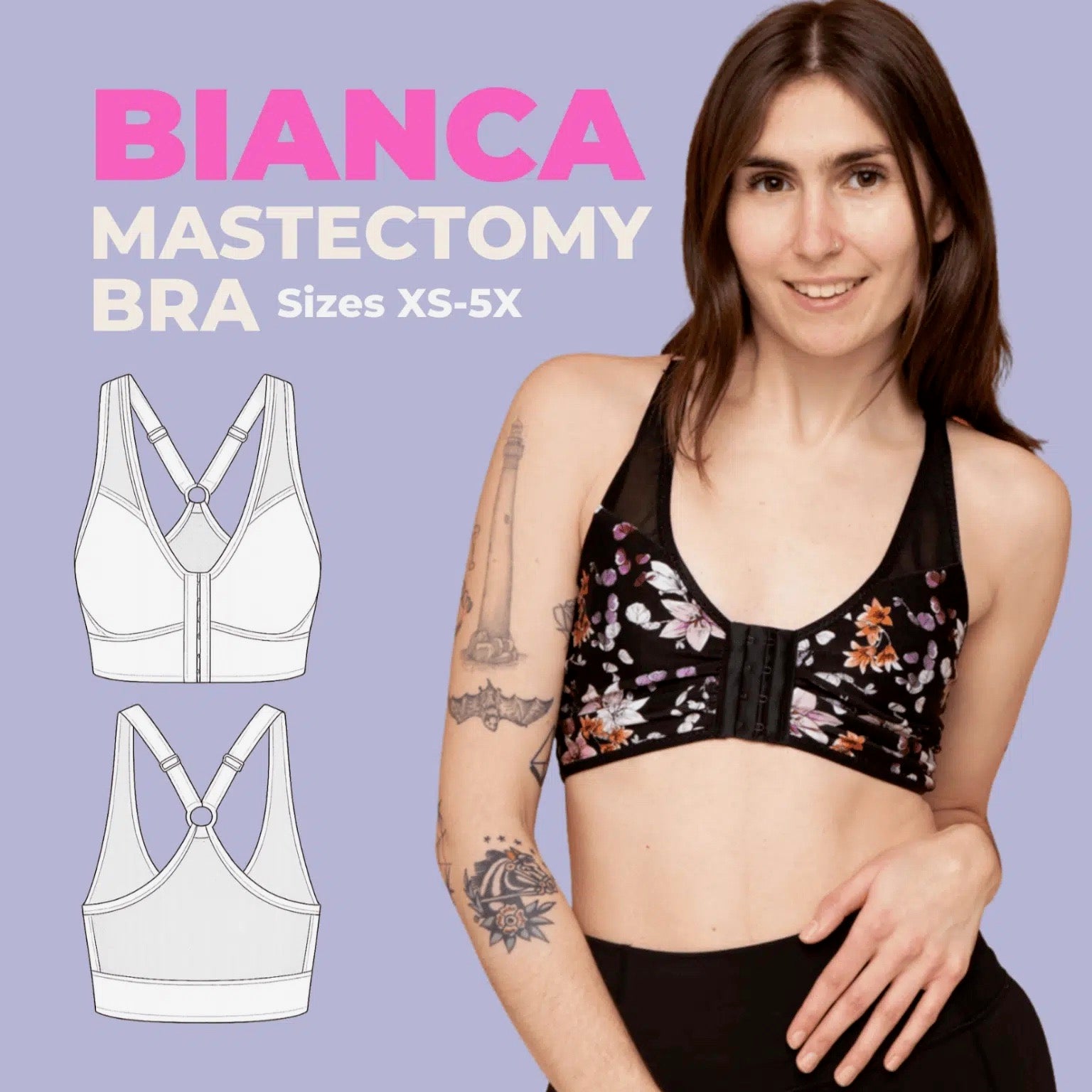 Madalynne Bianca Mastectomy Bra