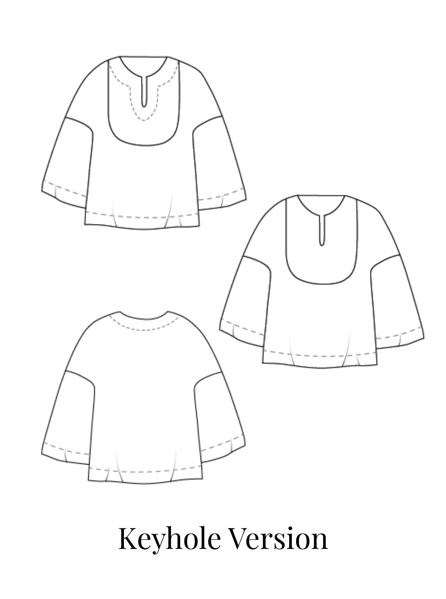 The Avid Seamstress Bib Shirt
