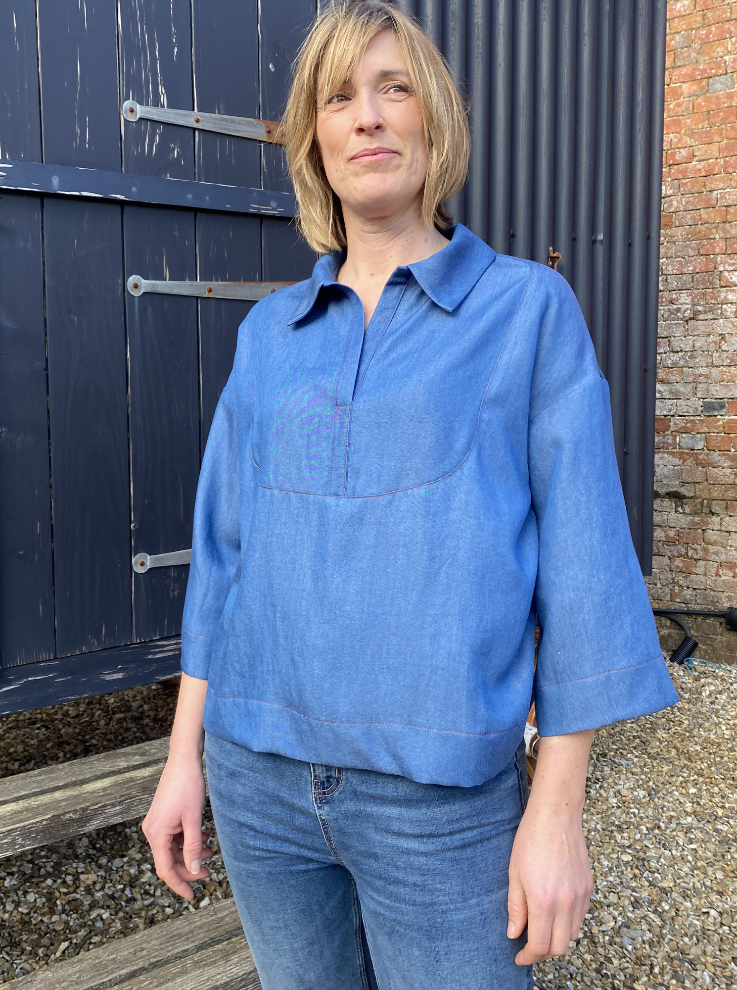The Avid Seamstress Bib Shirt