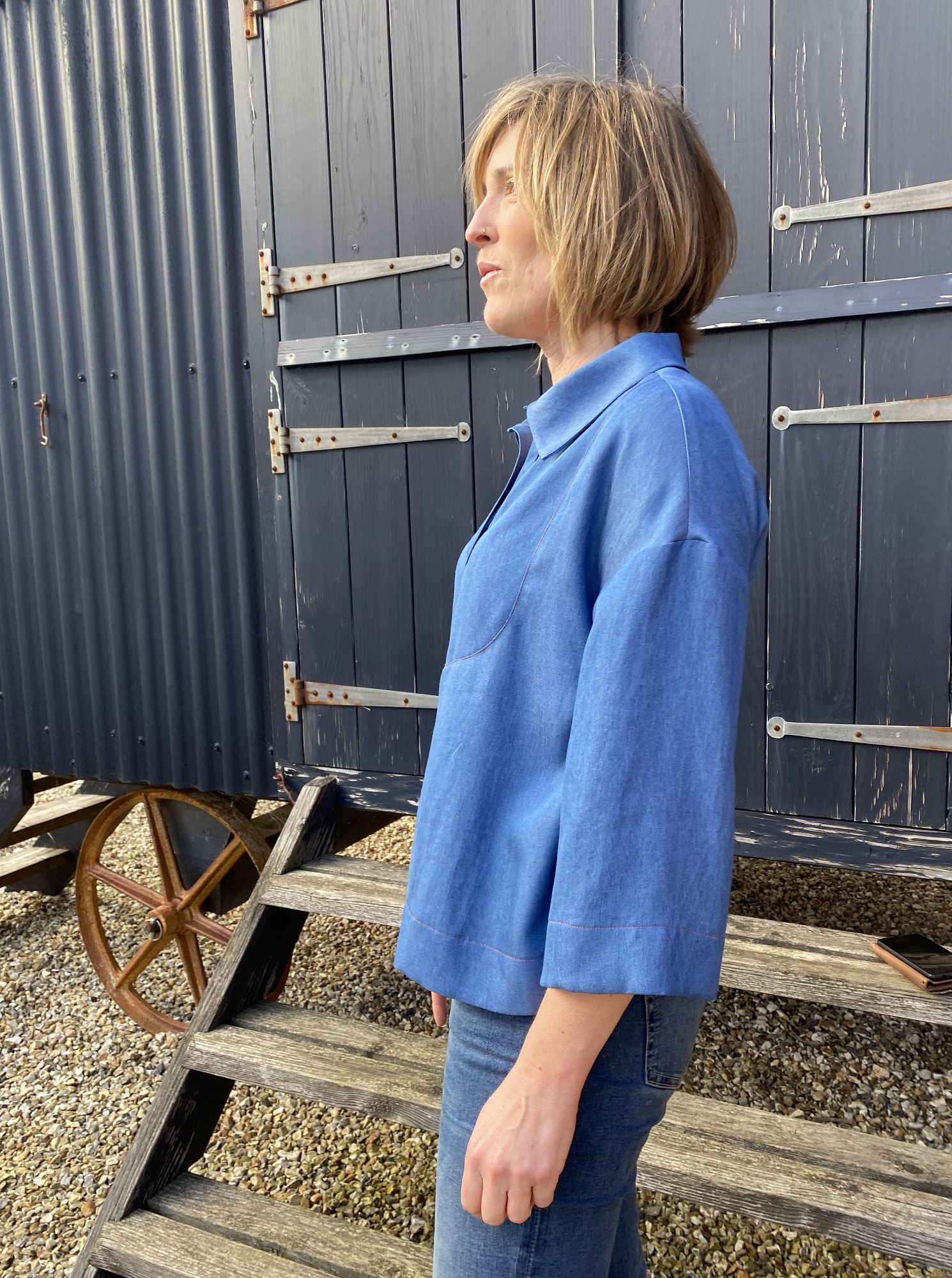 The Avid Seamstress Bib Shirt