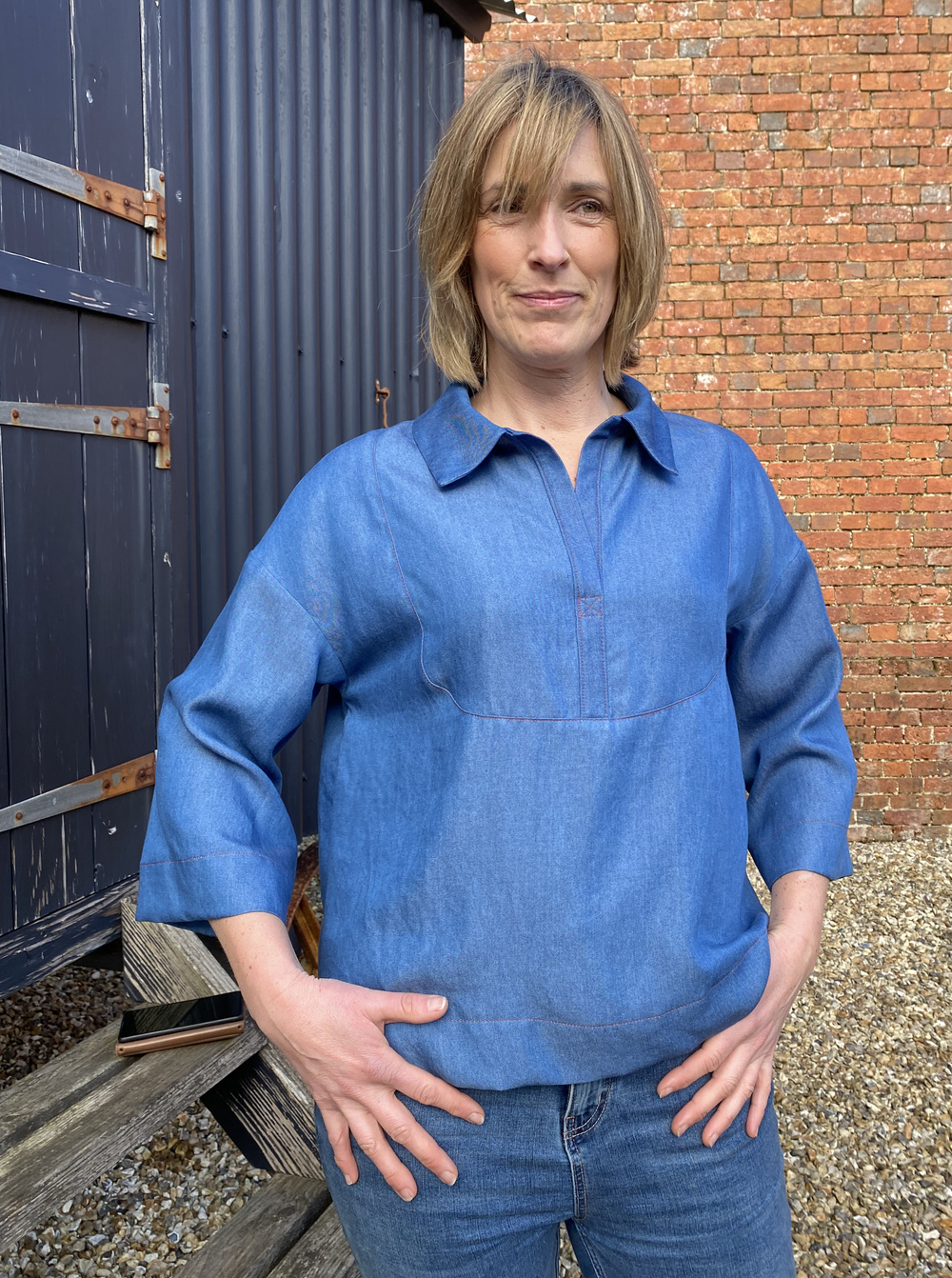 The Avid Seamstress Bib Shirt