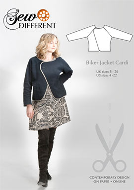 Sew Different Biker Jacket Cardi