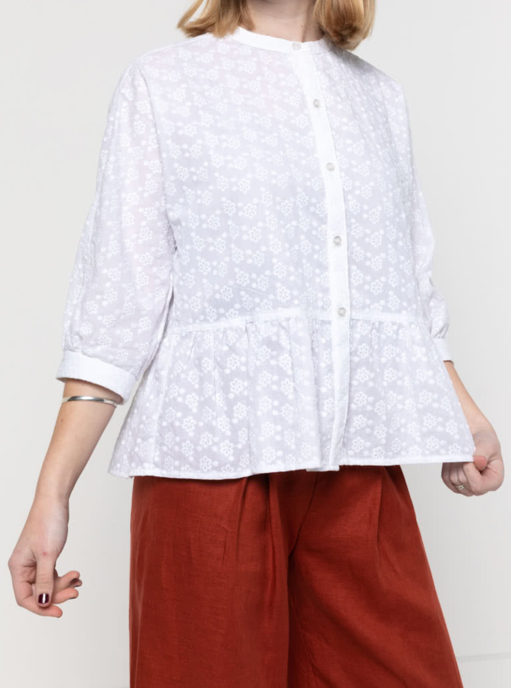 Style Arc Blossom Woven Top