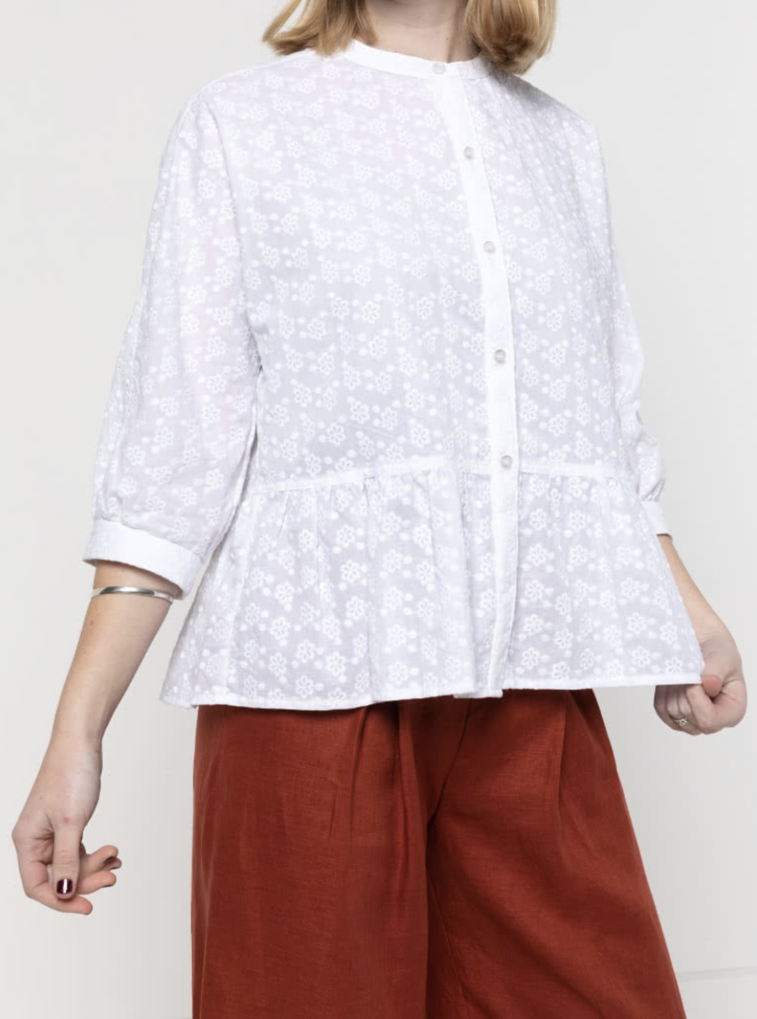 Style Arc Blossom Woven Top