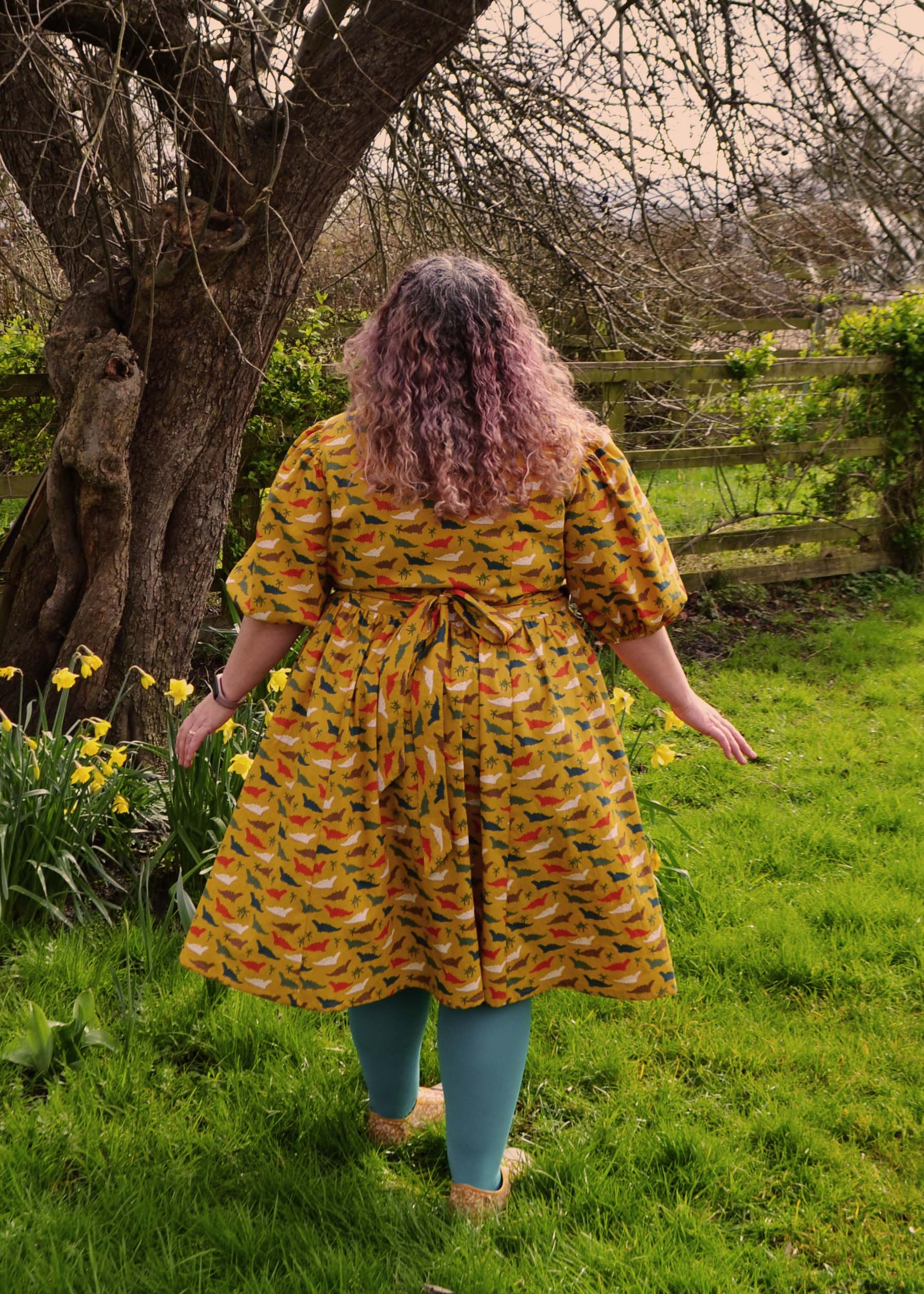 Stitched in Wonderland Blossom Wrap Dress