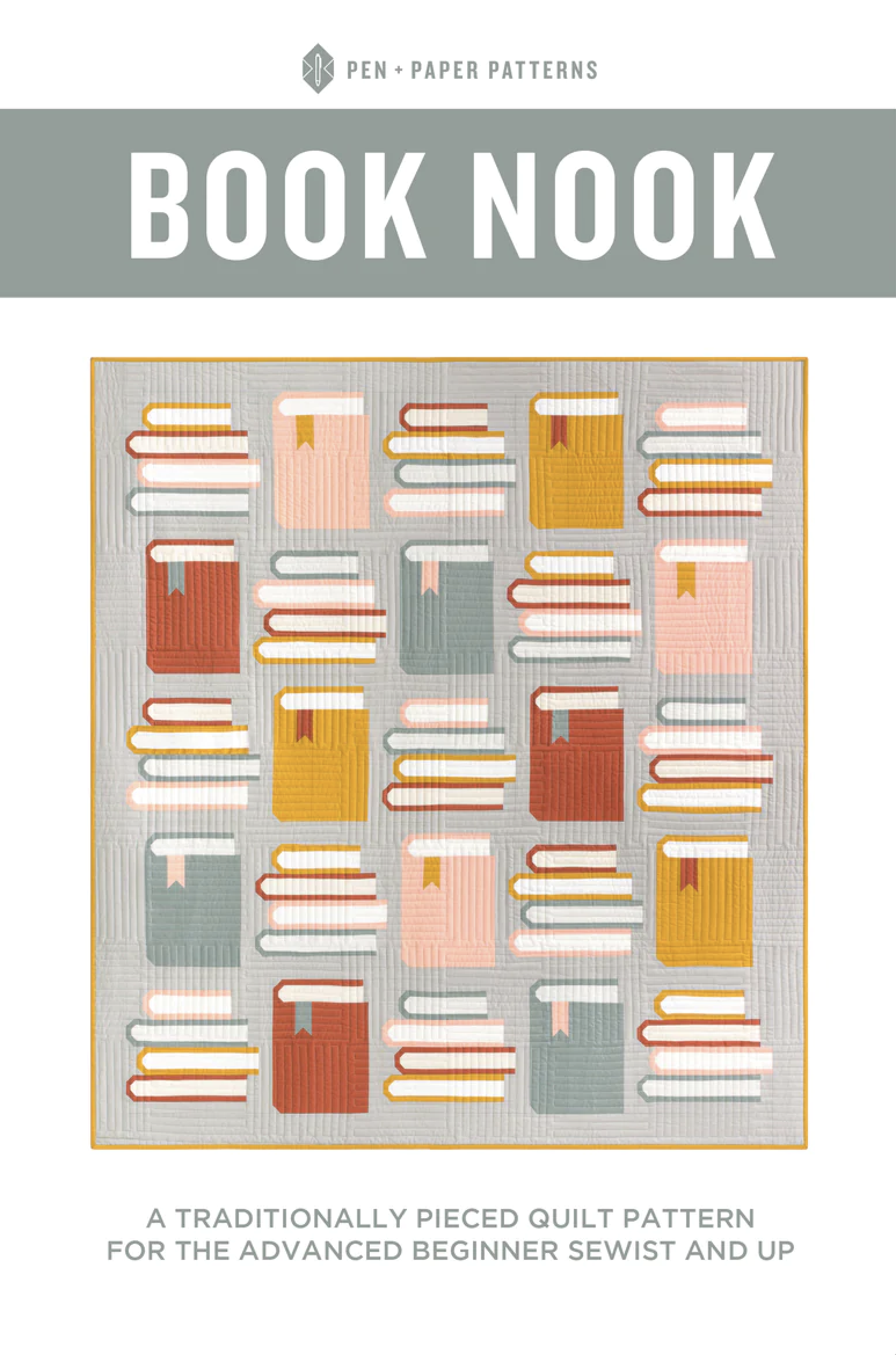 Pen and Paper Patterns Book Nook Quilt