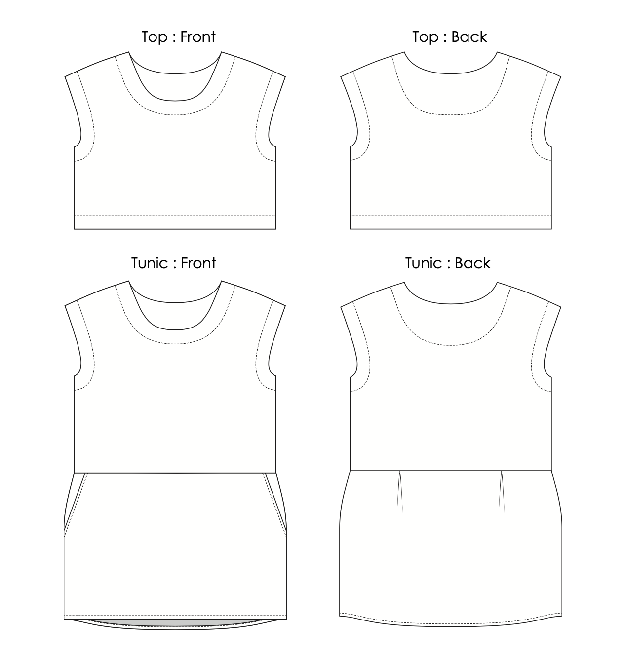 Elbe Textiles Botany Top and Tunic