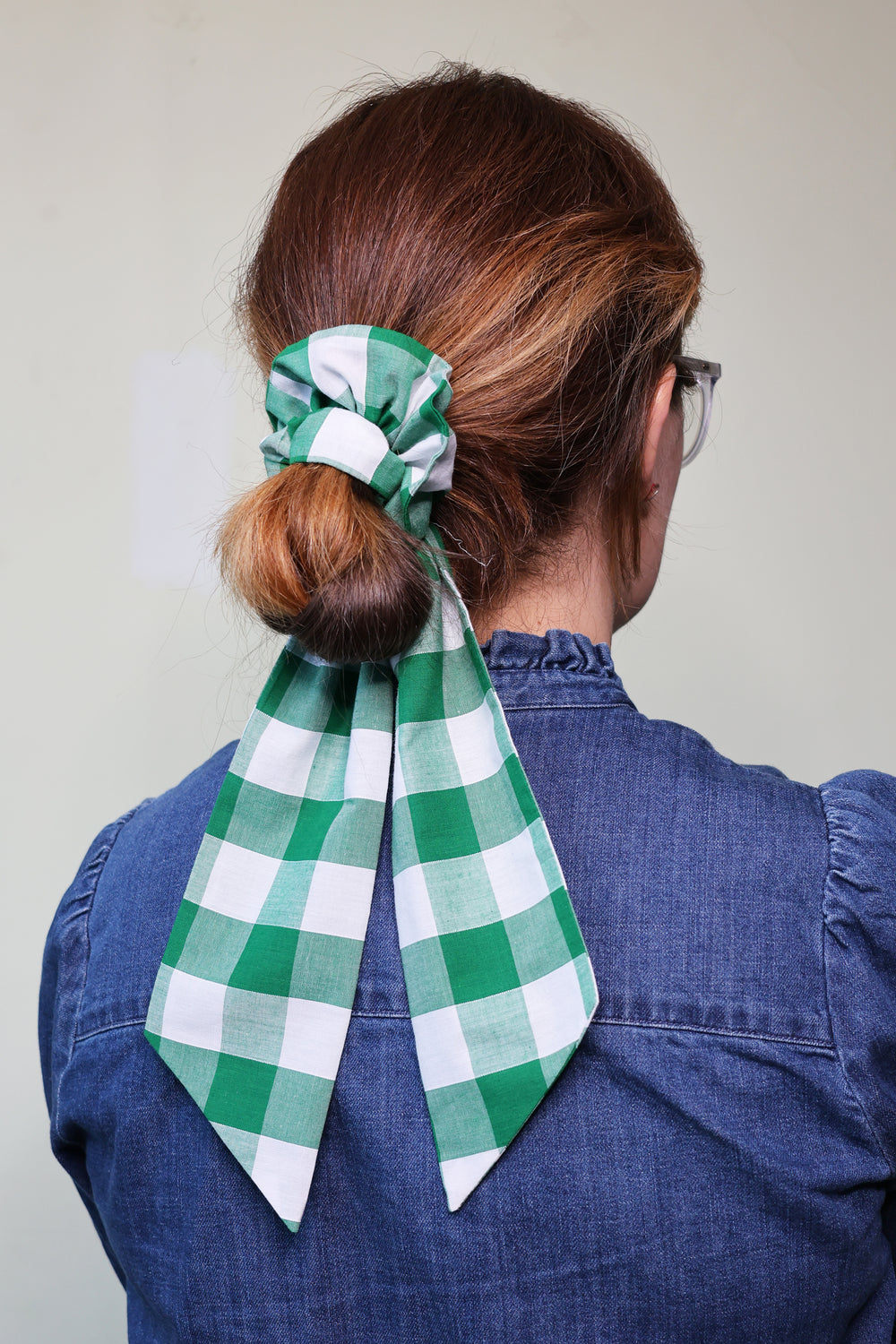 Charlotte Emma Patterns Bow Scrunchie