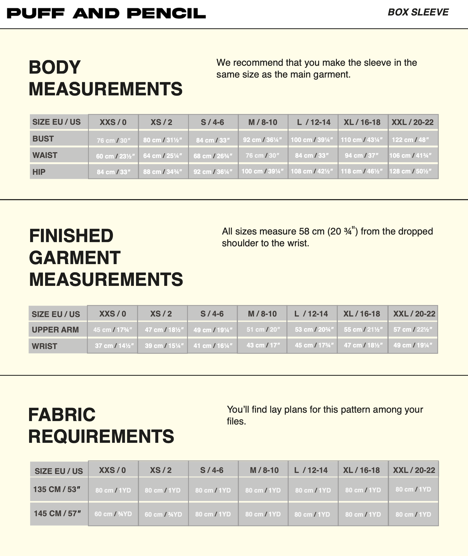 Puff and Pencil Topstitch Vest & Box Sleeve